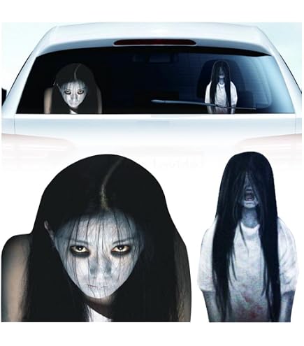 Amazon.co.jp: ハロウィン ホラー お化け 車 シール 怖い 血 手形